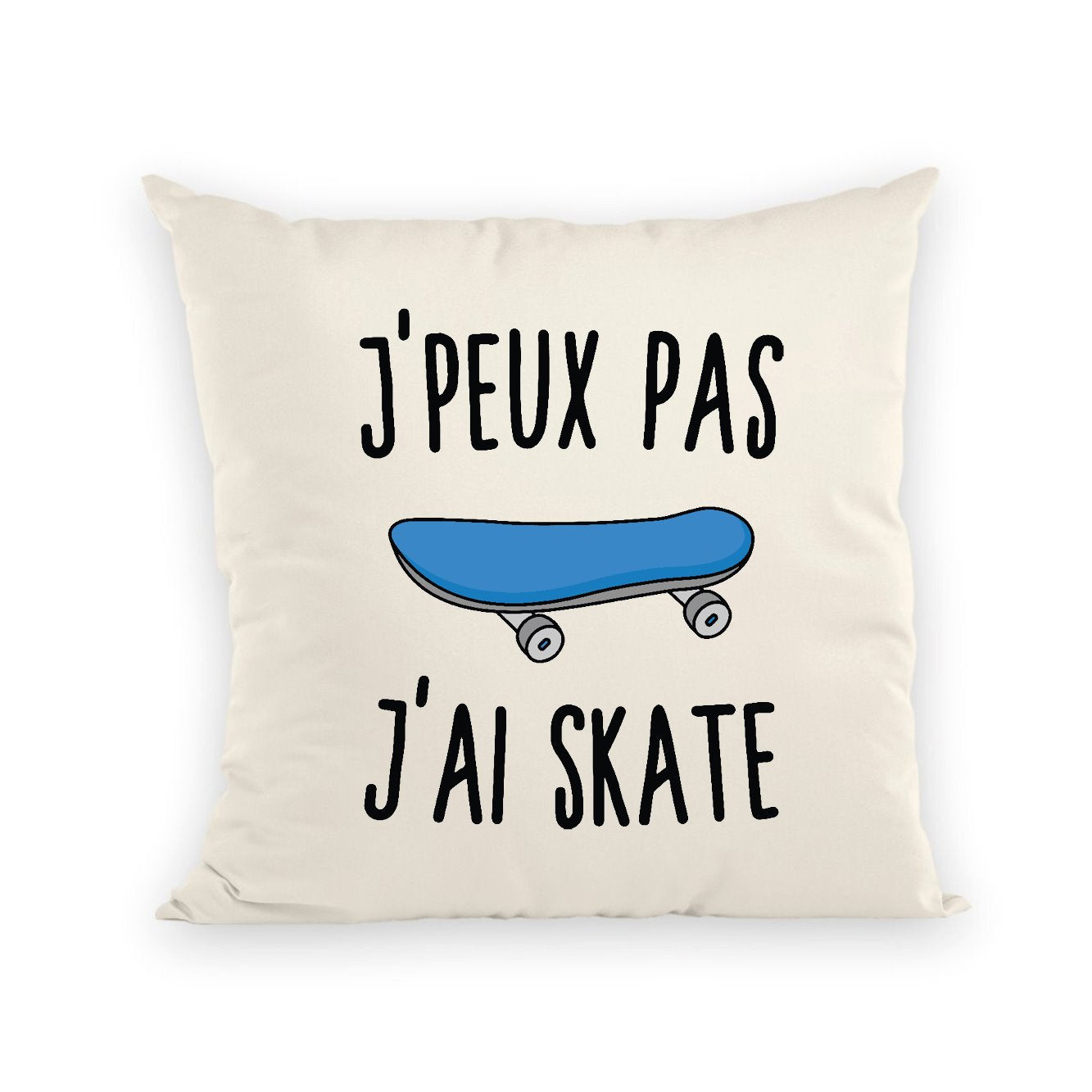 Coussin J'peux pas j'ai skate