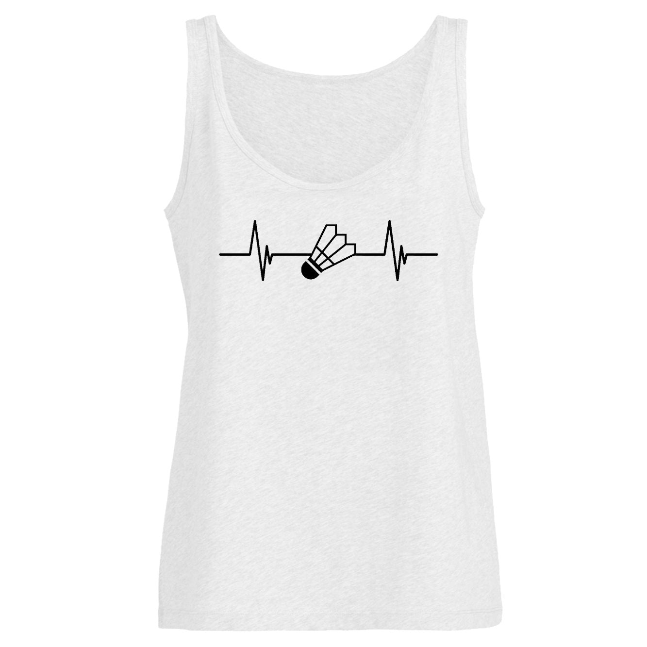 Débardeur Femme Rythme cardiaque badminton