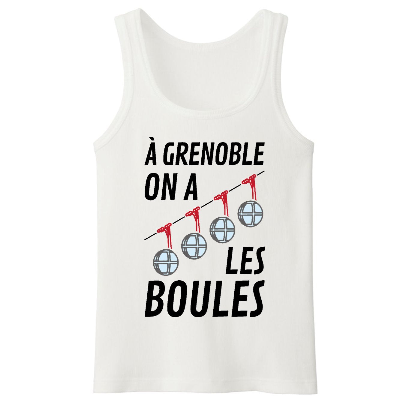 Débardeur Homme À Grenoble on a les boules