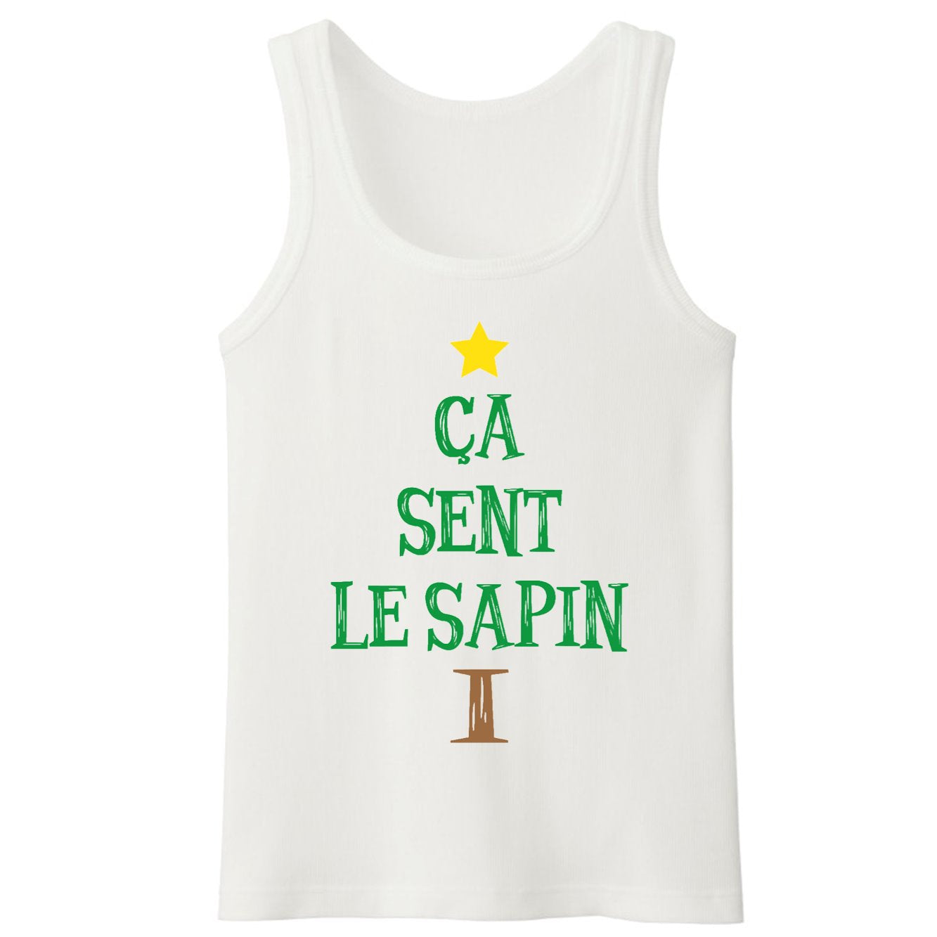 Débardeur Homme Ça sent le sapin