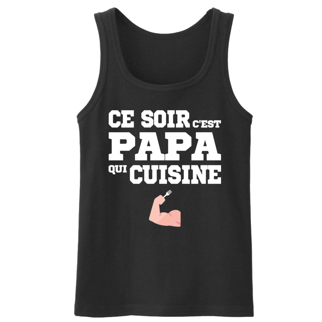 Débardeur Homme Ce soir c'est papa qui cuisine
