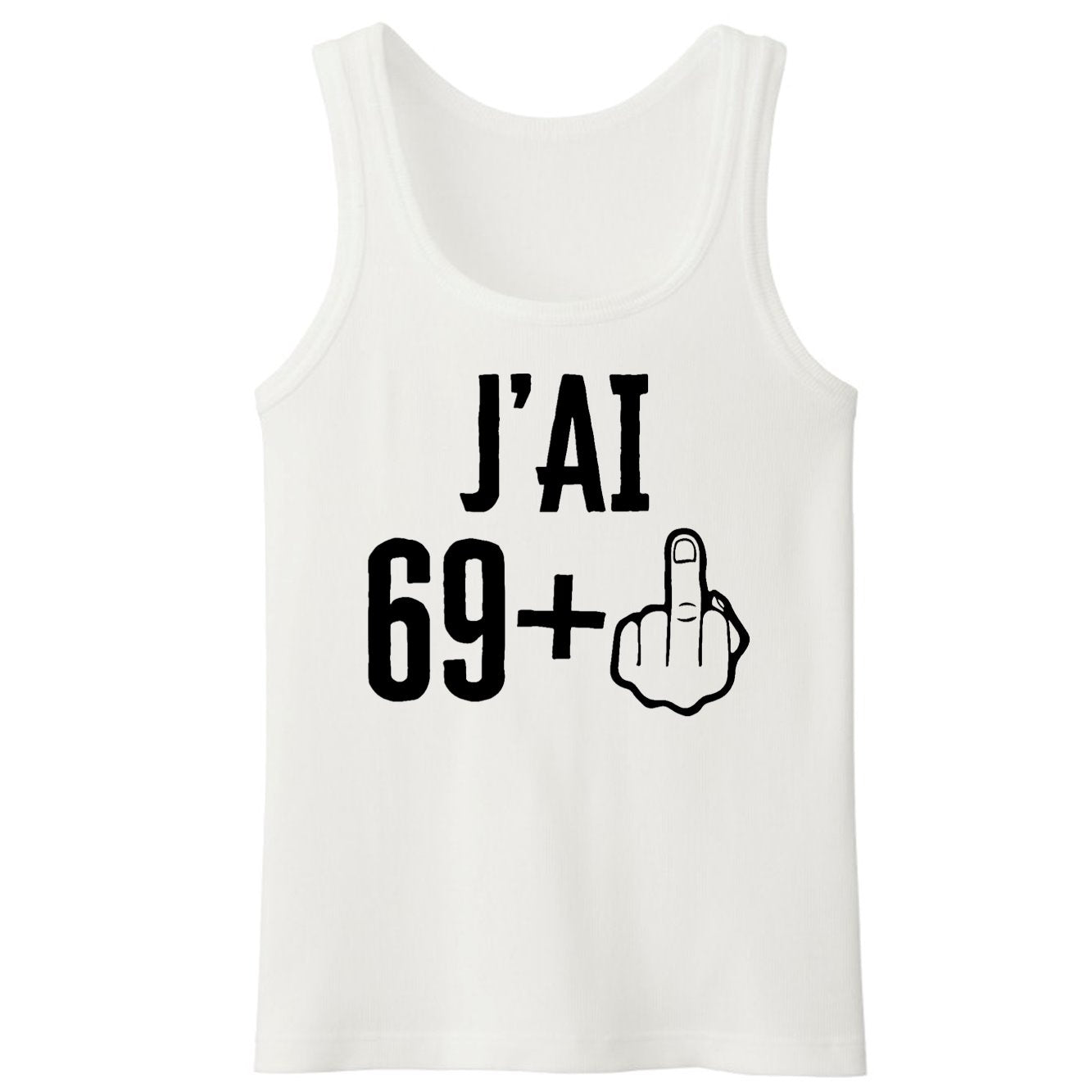 Débardeur Homme J'ai 70 ans 69 + 1