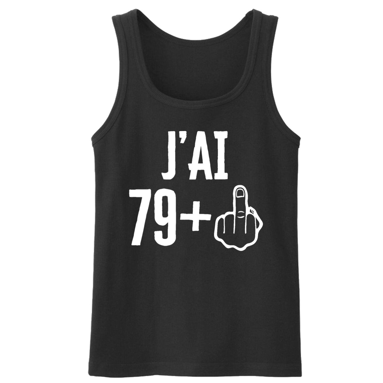 Débardeur Homme J'ai 80 ans 79 + 1