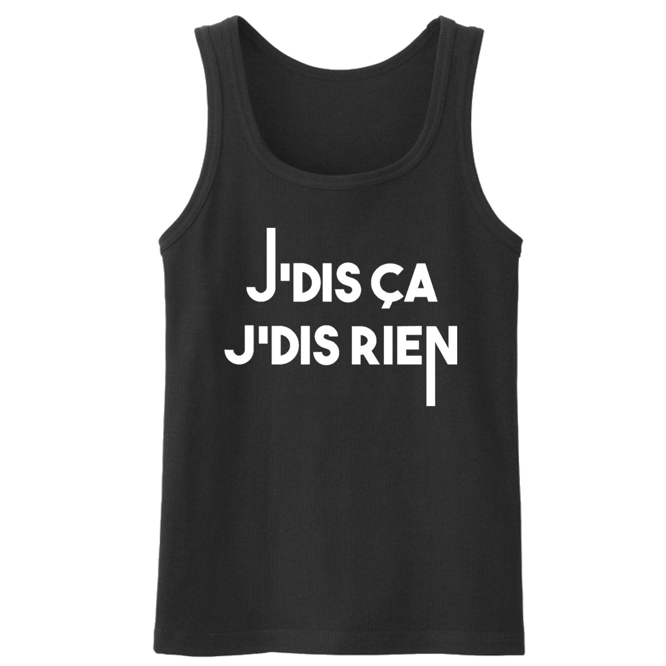 Débardeur Homme Je dis ça je dis rien