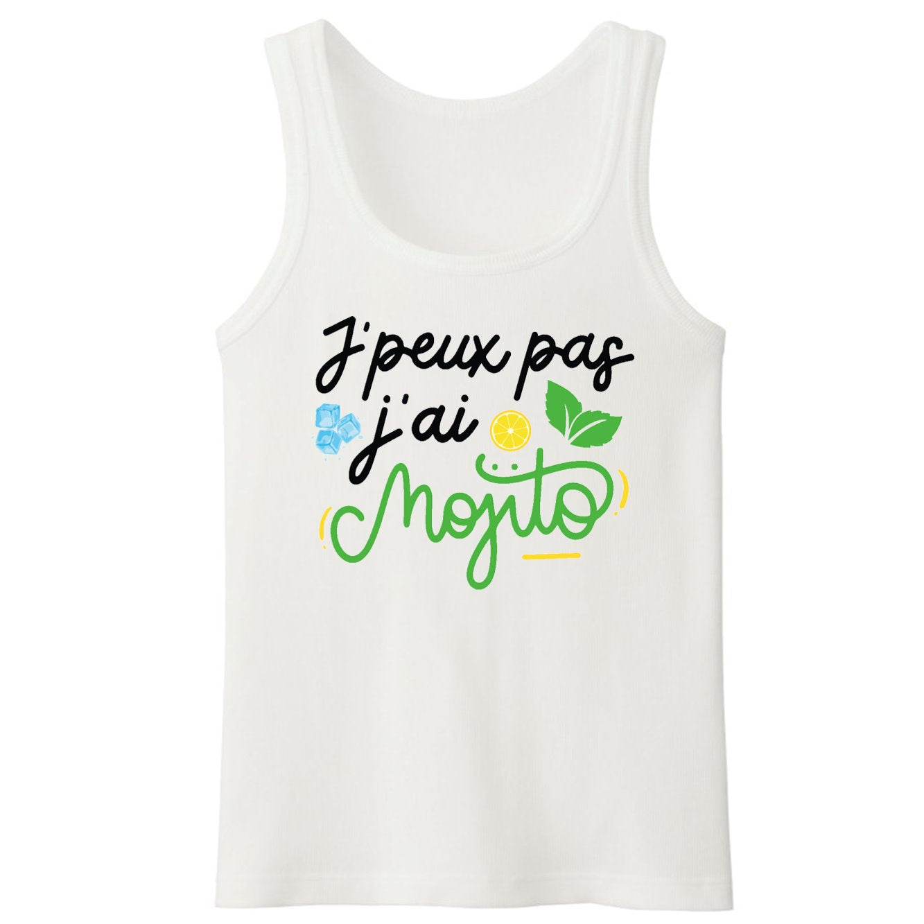 Débardeur Homme J'peux pas j'ai mojito