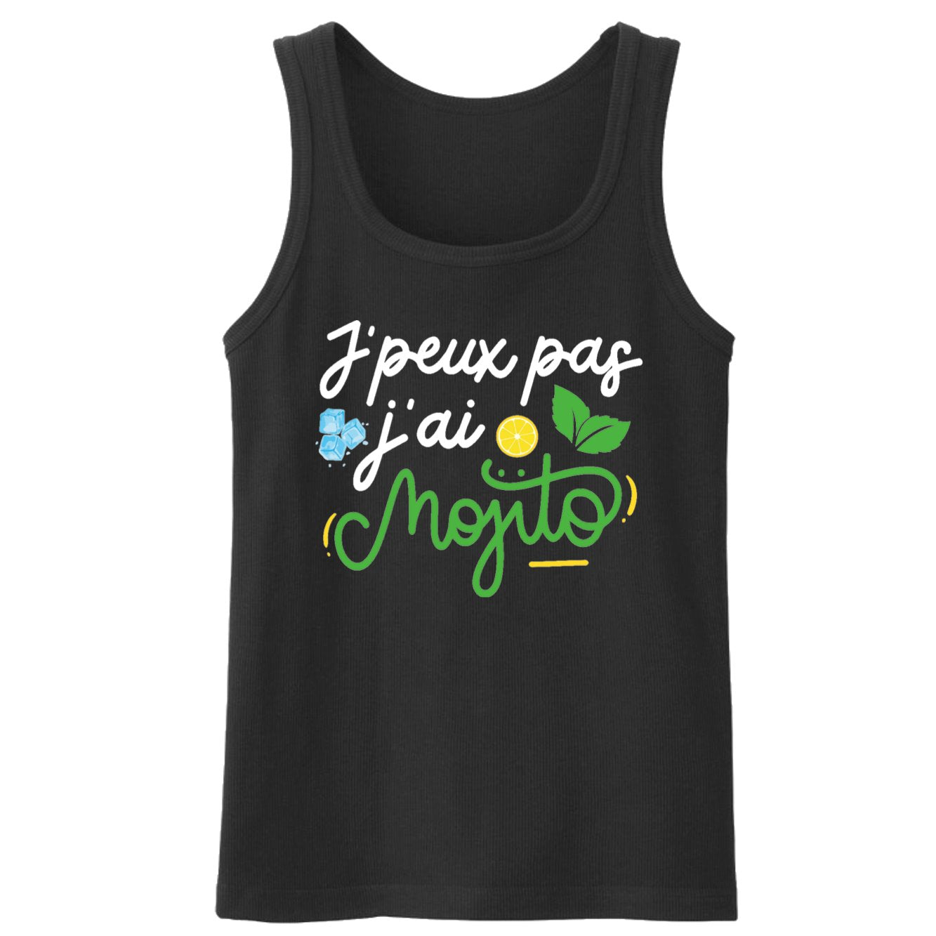 Débardeur Homme J'peux pas j'ai mojito