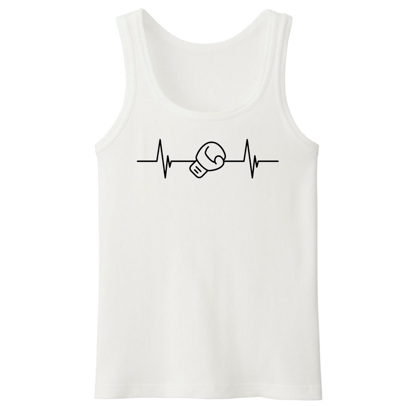 Débardeur Homme Rythme cardiaque boxe