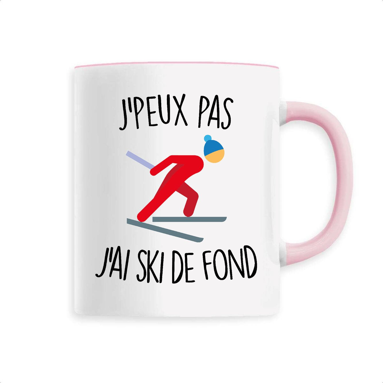 Mug J'peux pas j'ai ski de fond