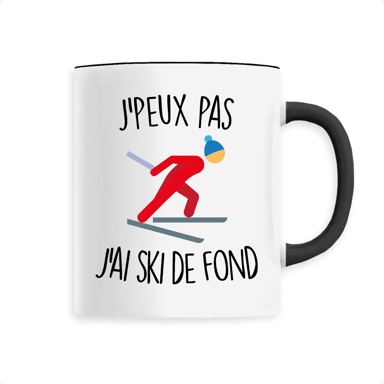 Mug J'peux pas j'ai ski de fond