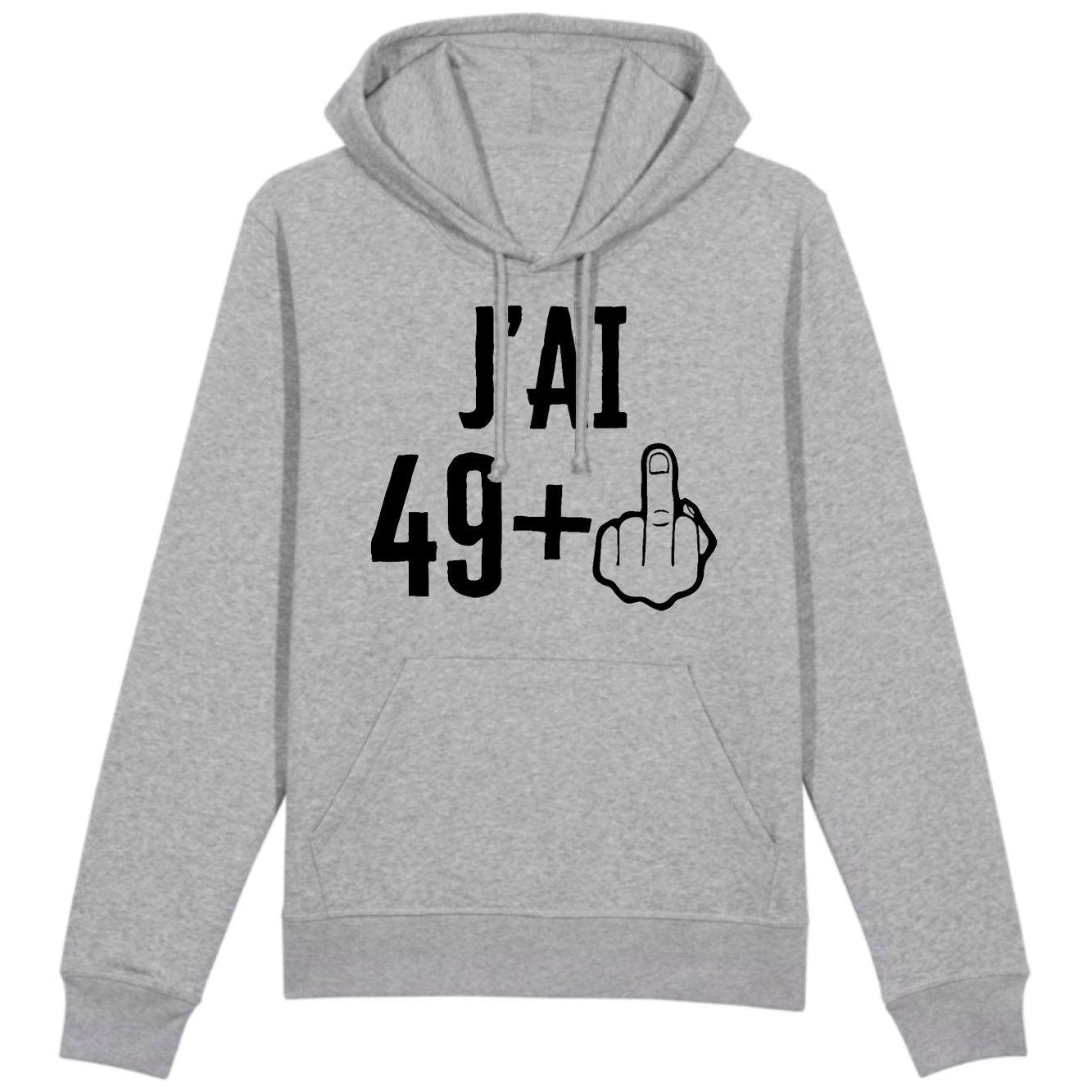 Sweat Capuche Adulte J'ai 50 ans 49 + 1