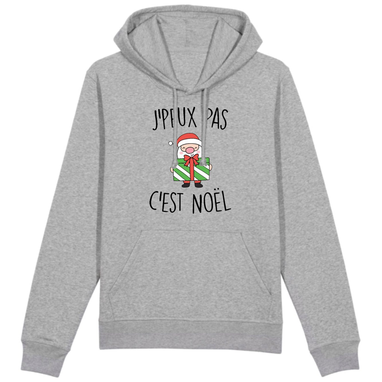 Sweat Capuche Adulte J'peux pas c'est Noël