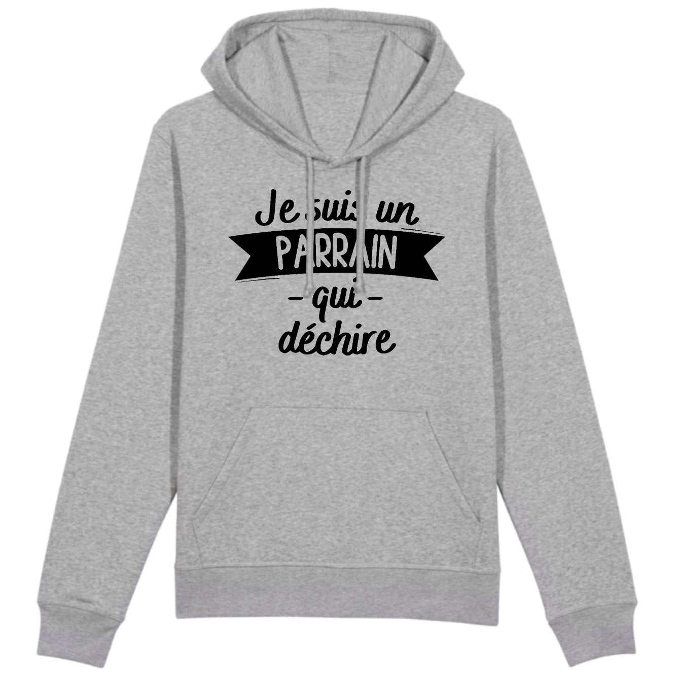 Sweat Capuche Adulte Parrain qui déchire