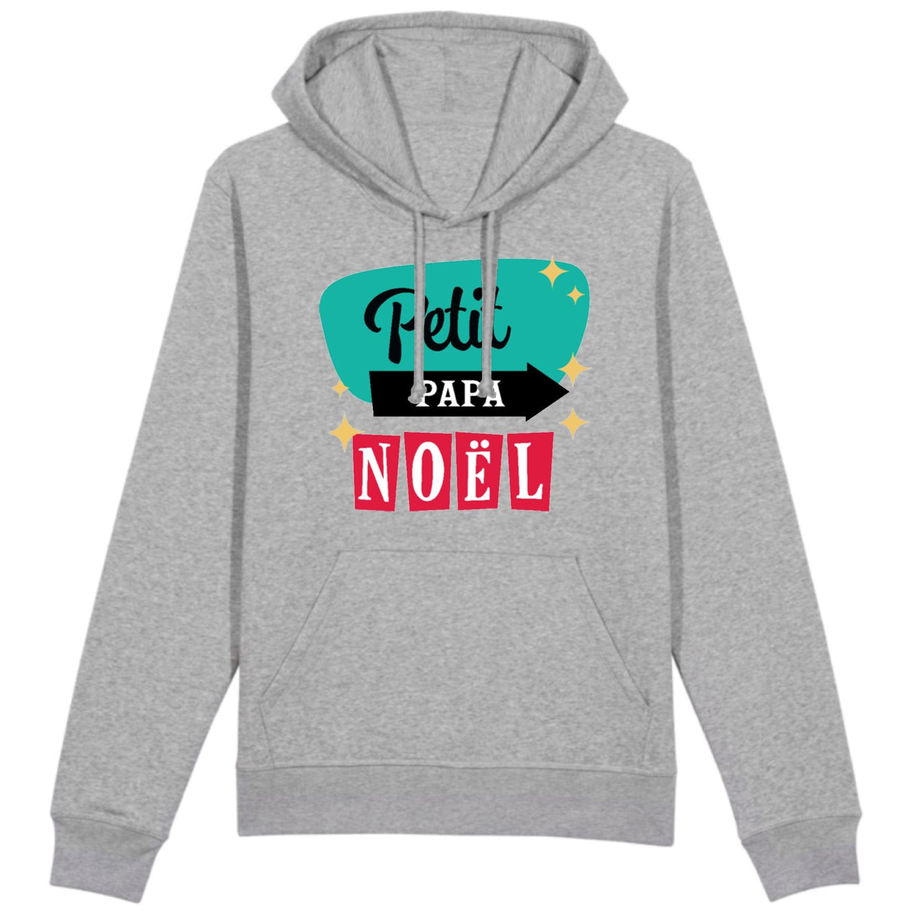 Sweat Capuche Adulte Petit Papa Noël