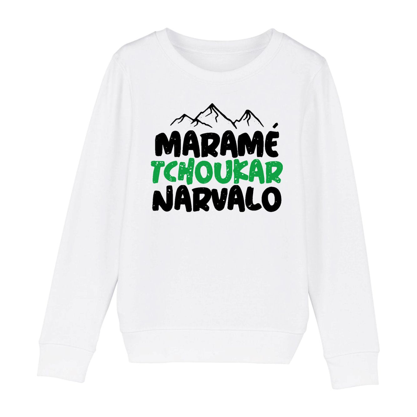 Sweat Enfant Maramé tchoukar narvalo