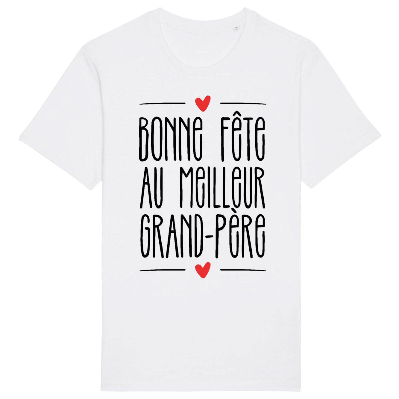 T-Shirt Homme Bonne fête au meilleur grand-père