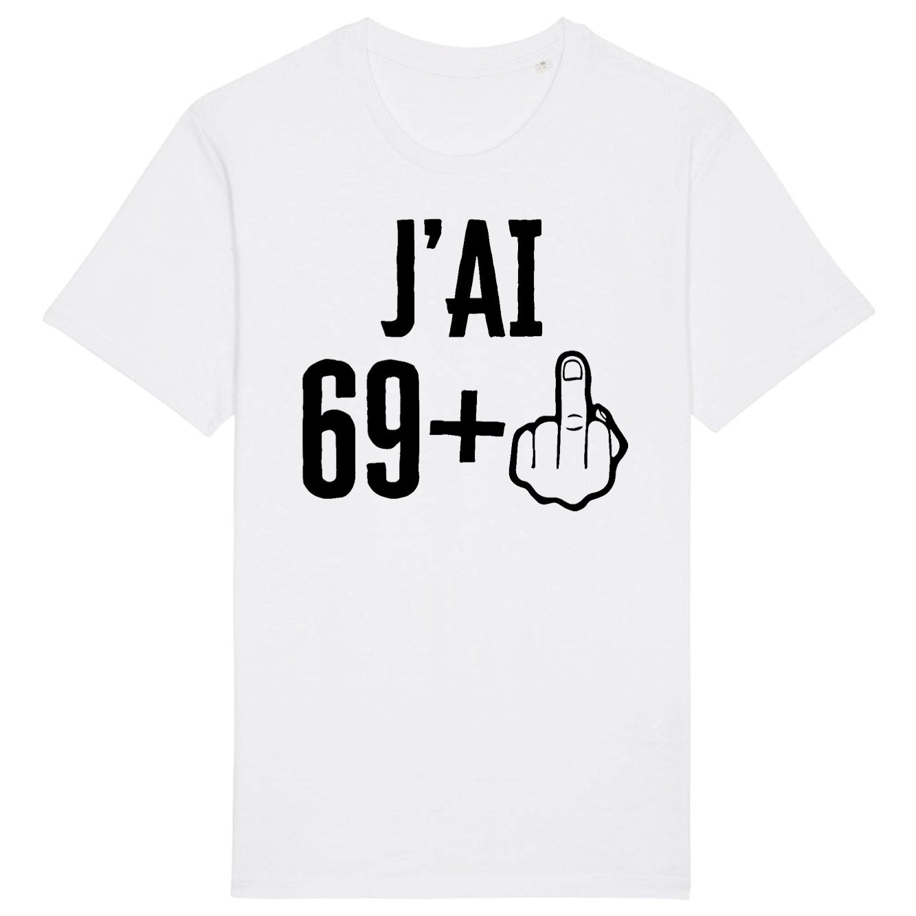 T-Shirt Homme J'ai 70 ans 69 + 1