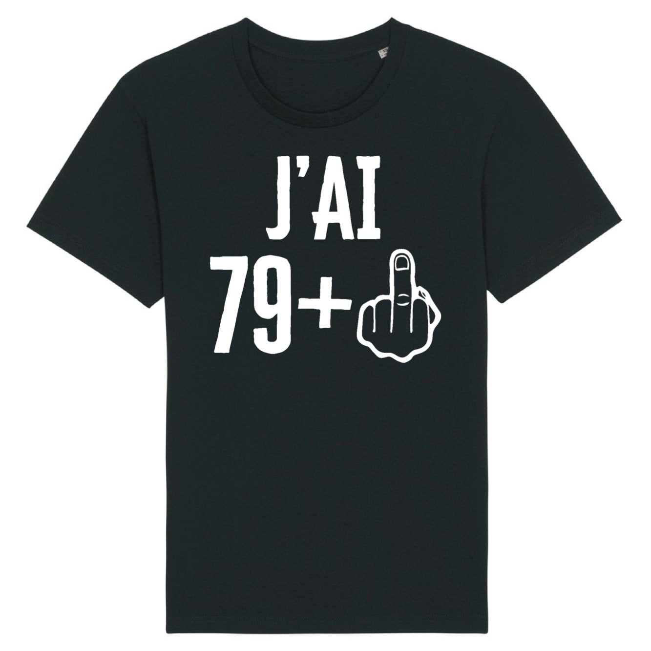 T-Shirt Homme J'ai 80 ans 79 + 1