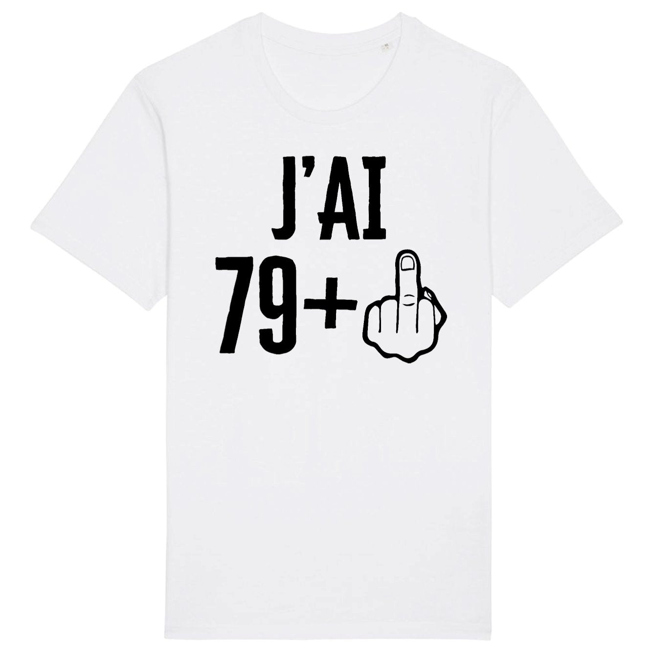 T-Shirt Homme J'ai 80 ans 79 + 1
