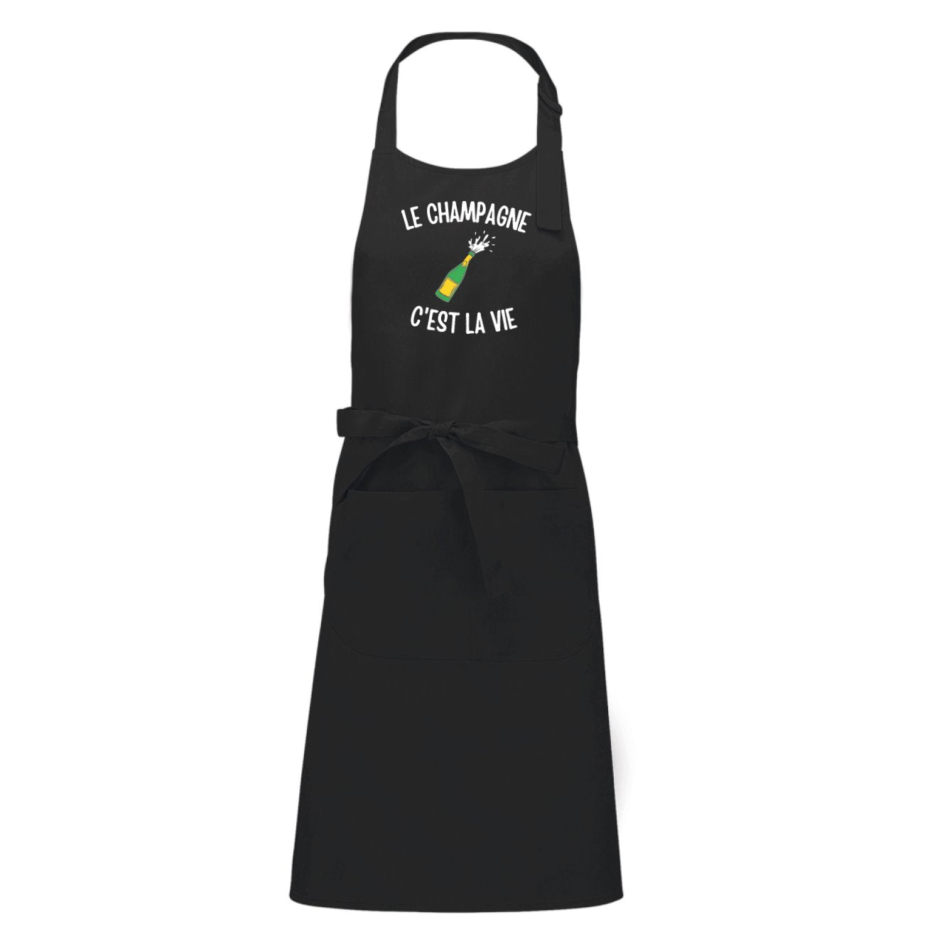Tablier Le champagne c'est la vie