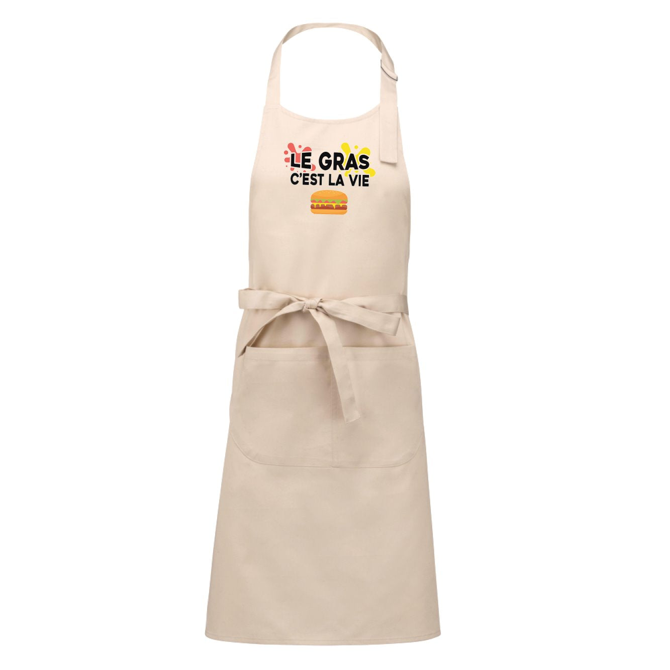Tablier Le gras c'est la vie