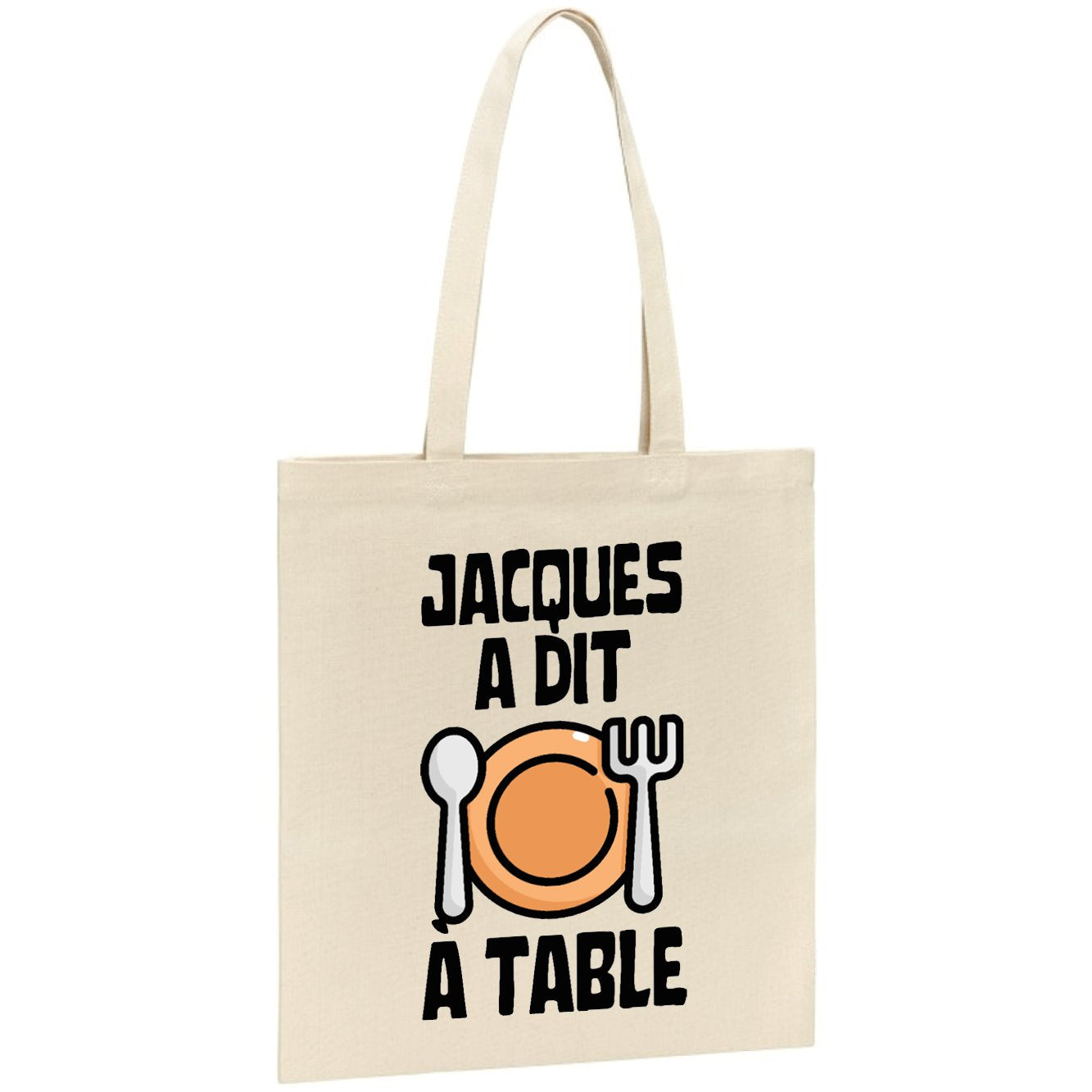Tote bag Jacques a dit à table