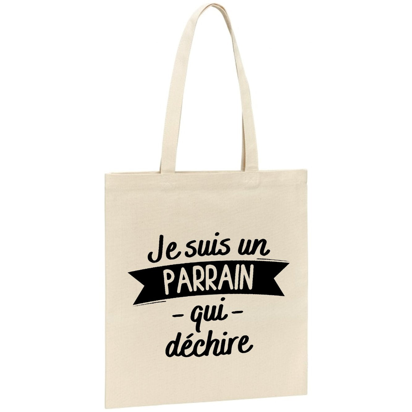 Tote bag Parrain qui déchire