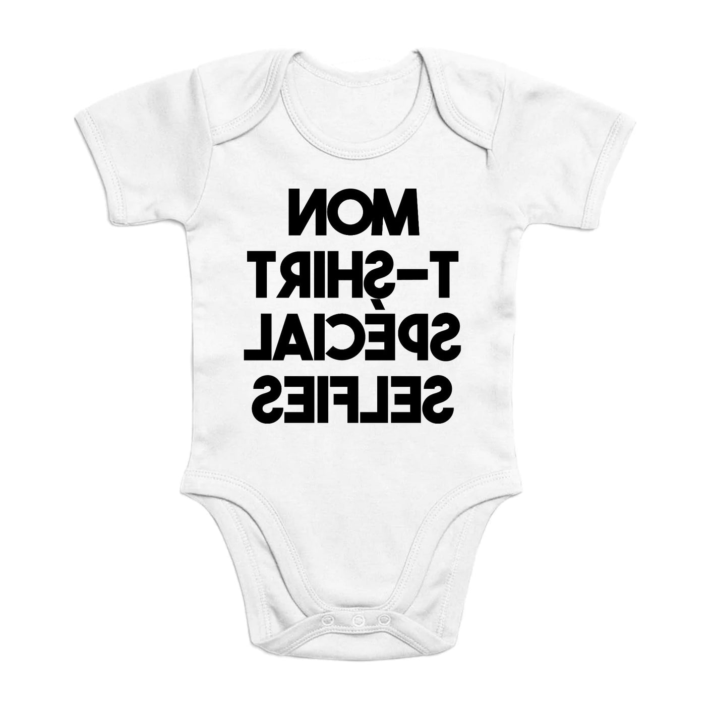 Body Bébé Mon tee-shirt à selfies