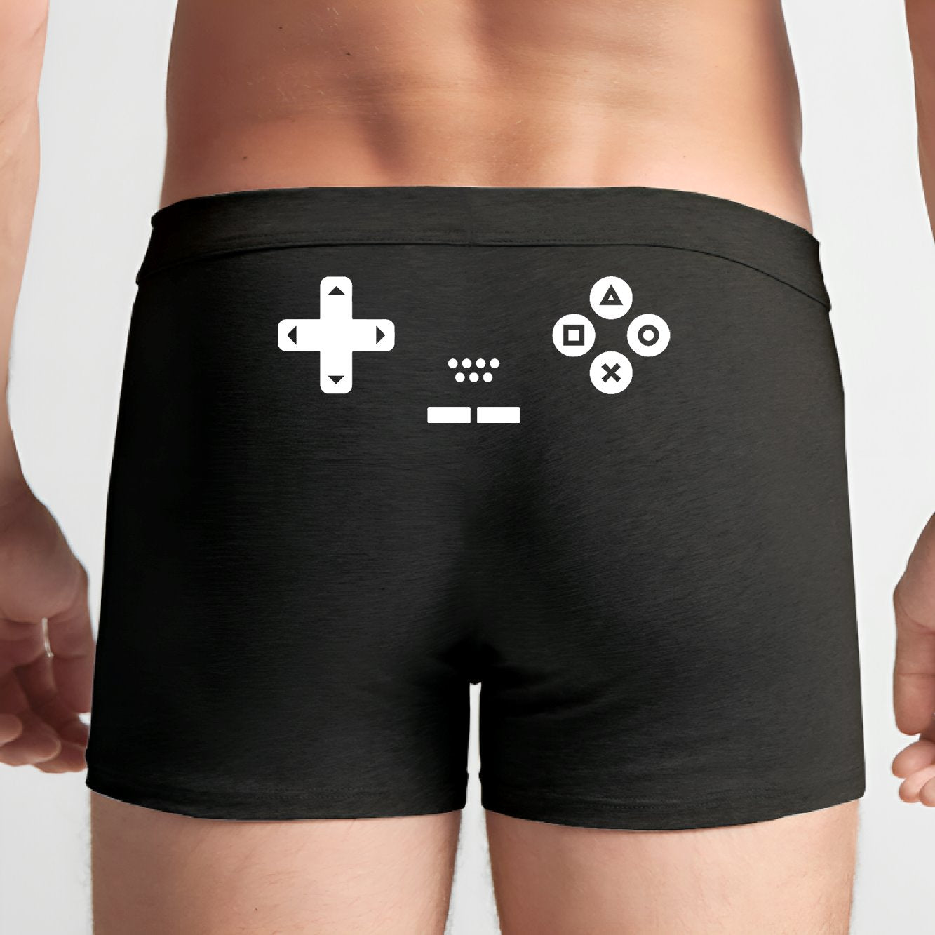 Boxer Homme Manette de console Noir