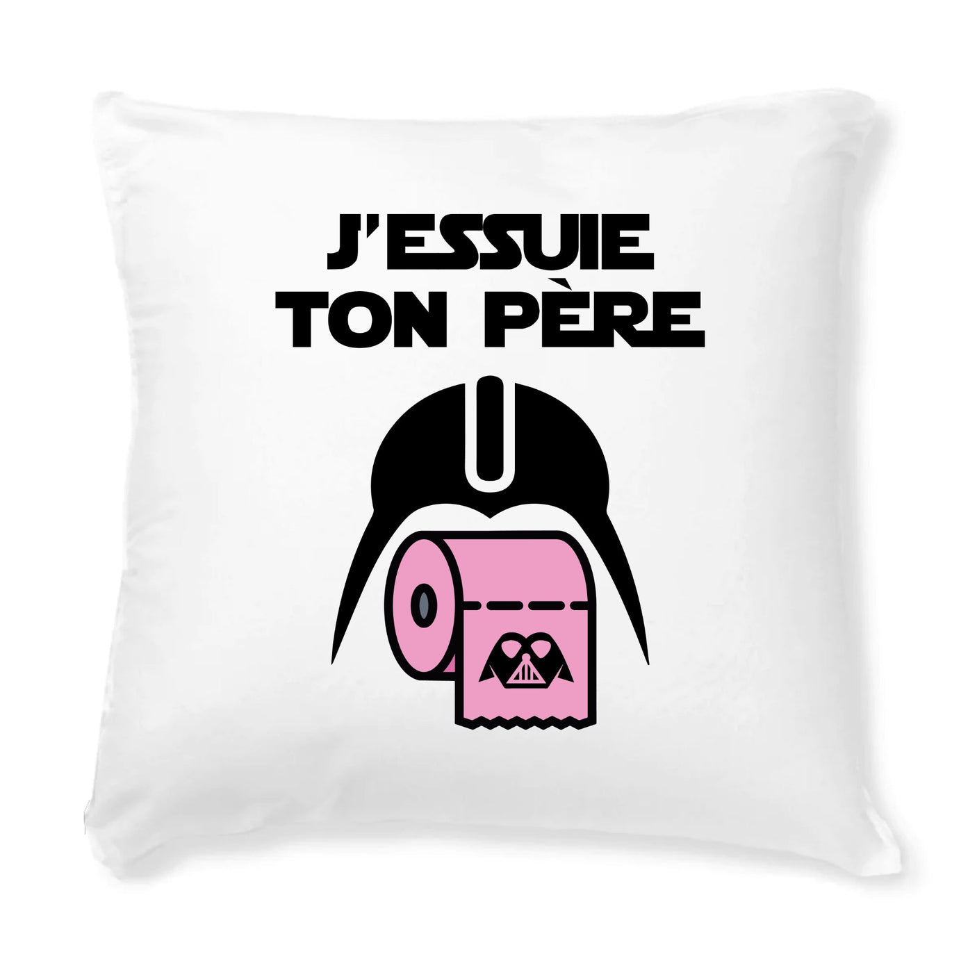 Coussin J'essuie ton père