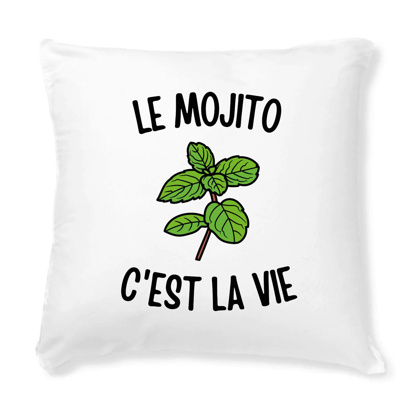 Coussin Le mojito c'est la vie