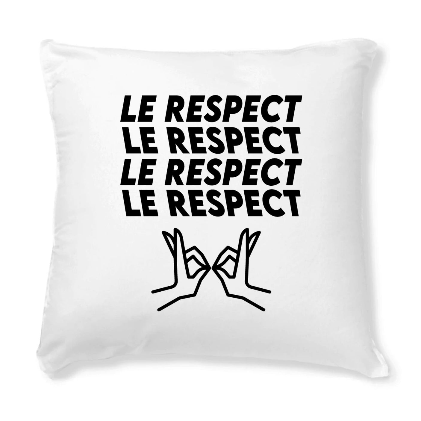 Coussin Le respect