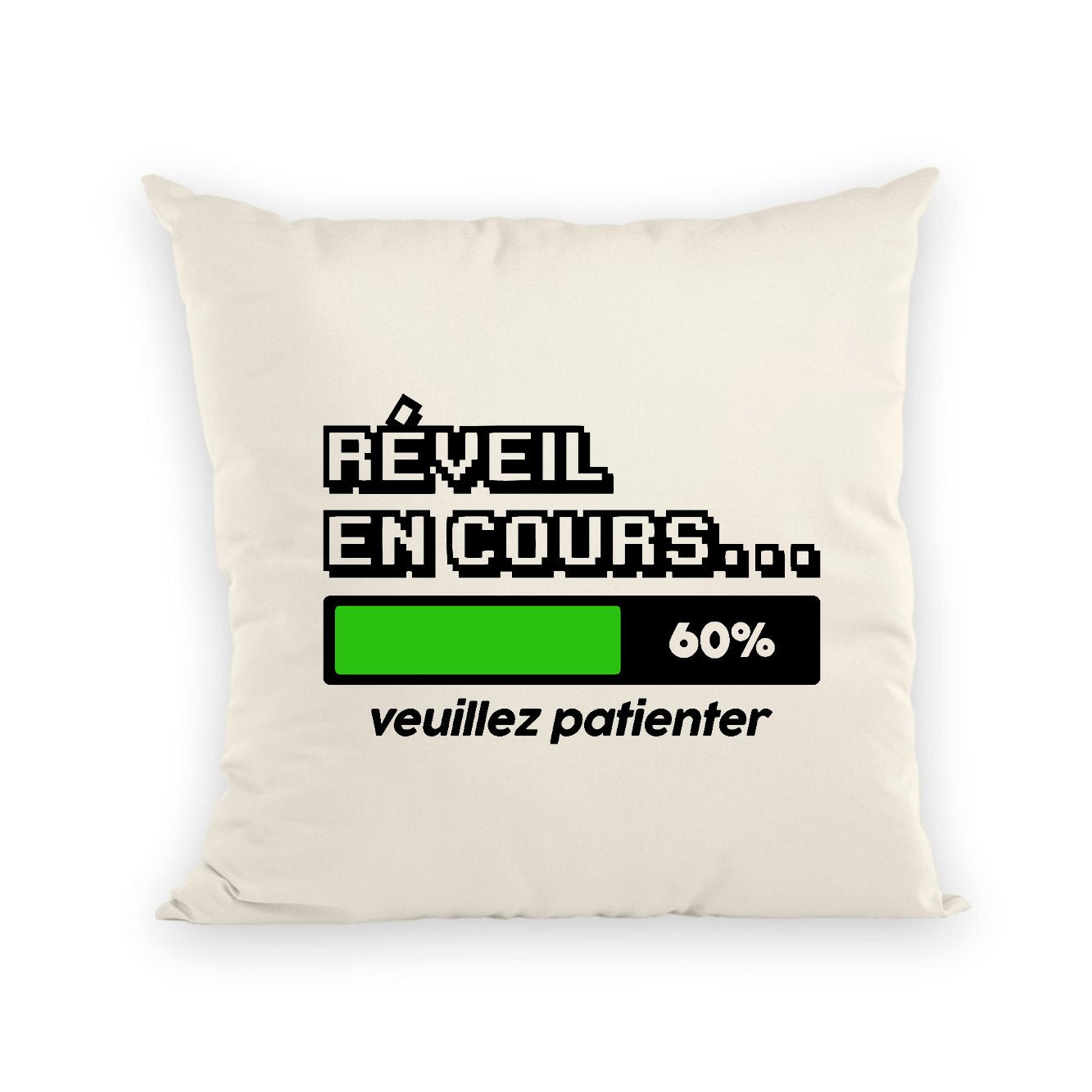 Coussin Réveil en cours