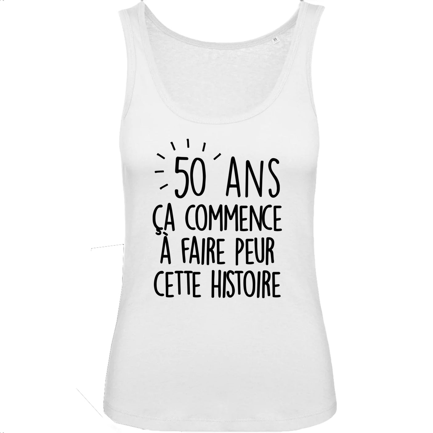 Débardeur Femme Anniversaire 50 ans