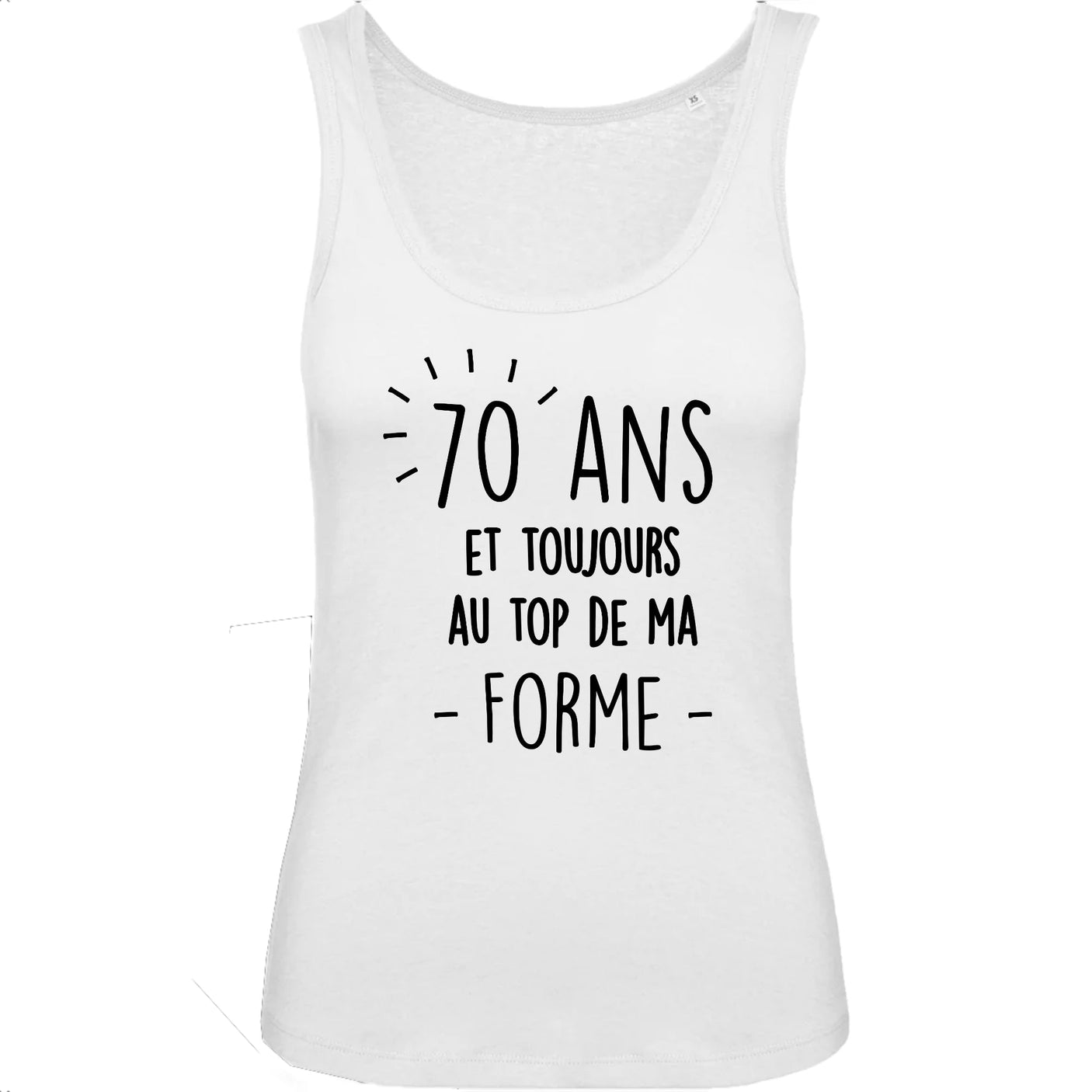 Débardeur Femme Anniversaire 70 ans