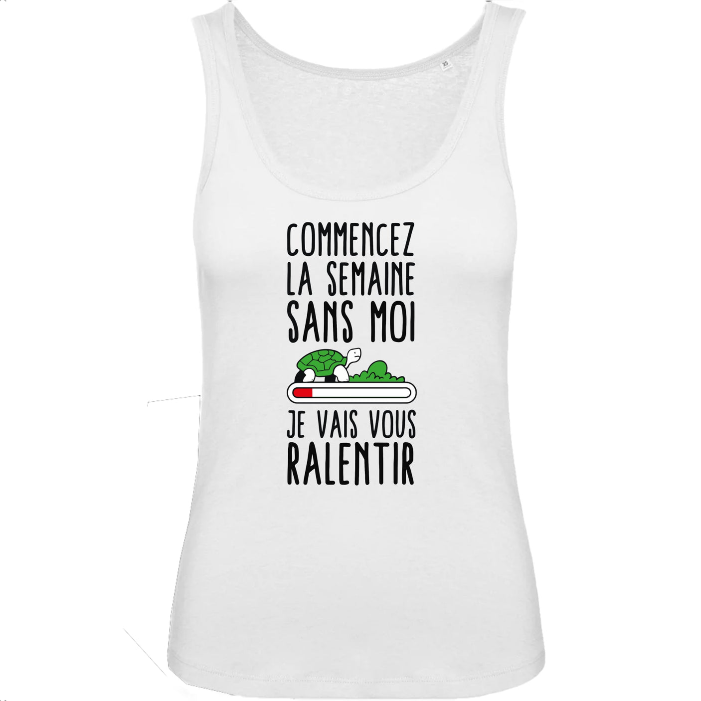 Débardeur Femme Commencez la semaine sans moi