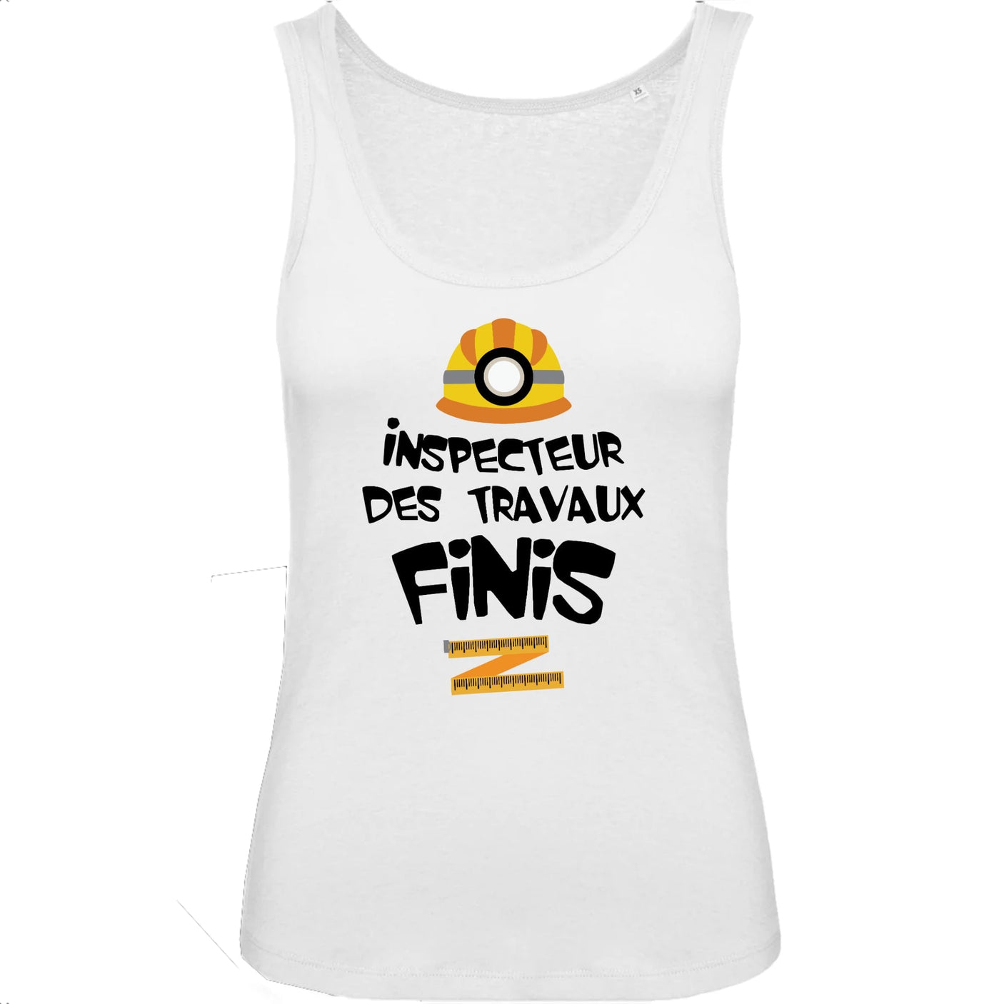 Débardeur Femme Inspecteur des travaux finis