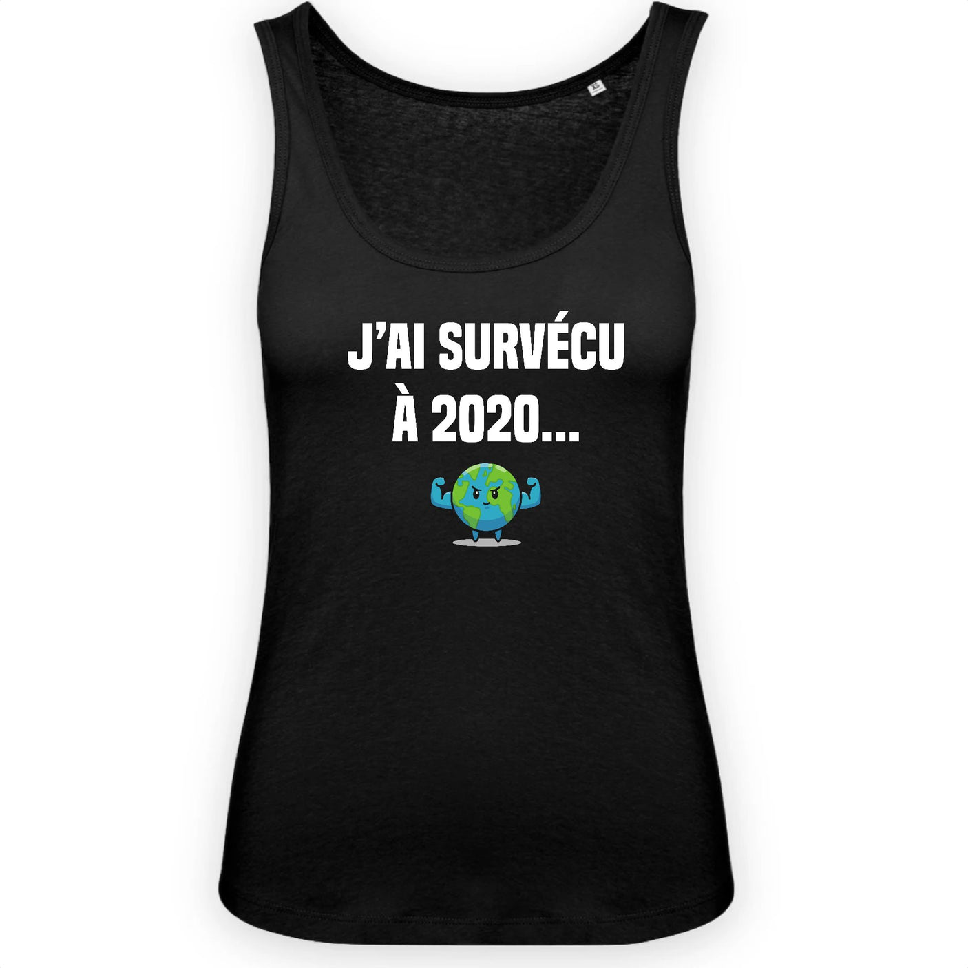 Débardeur Femme J'ai survécu à 2020