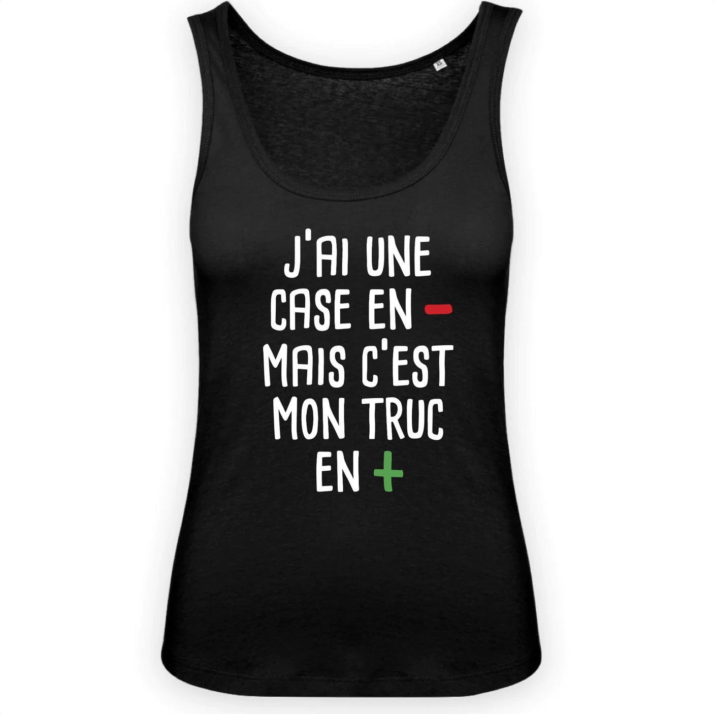 Débardeur Femme J'ai une case en moins