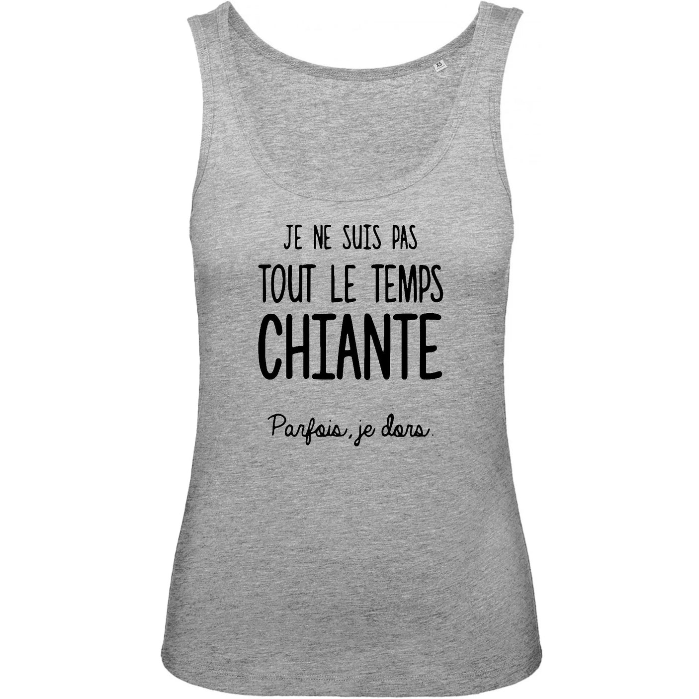 Débardeur Femme Je ne suis pas chiante