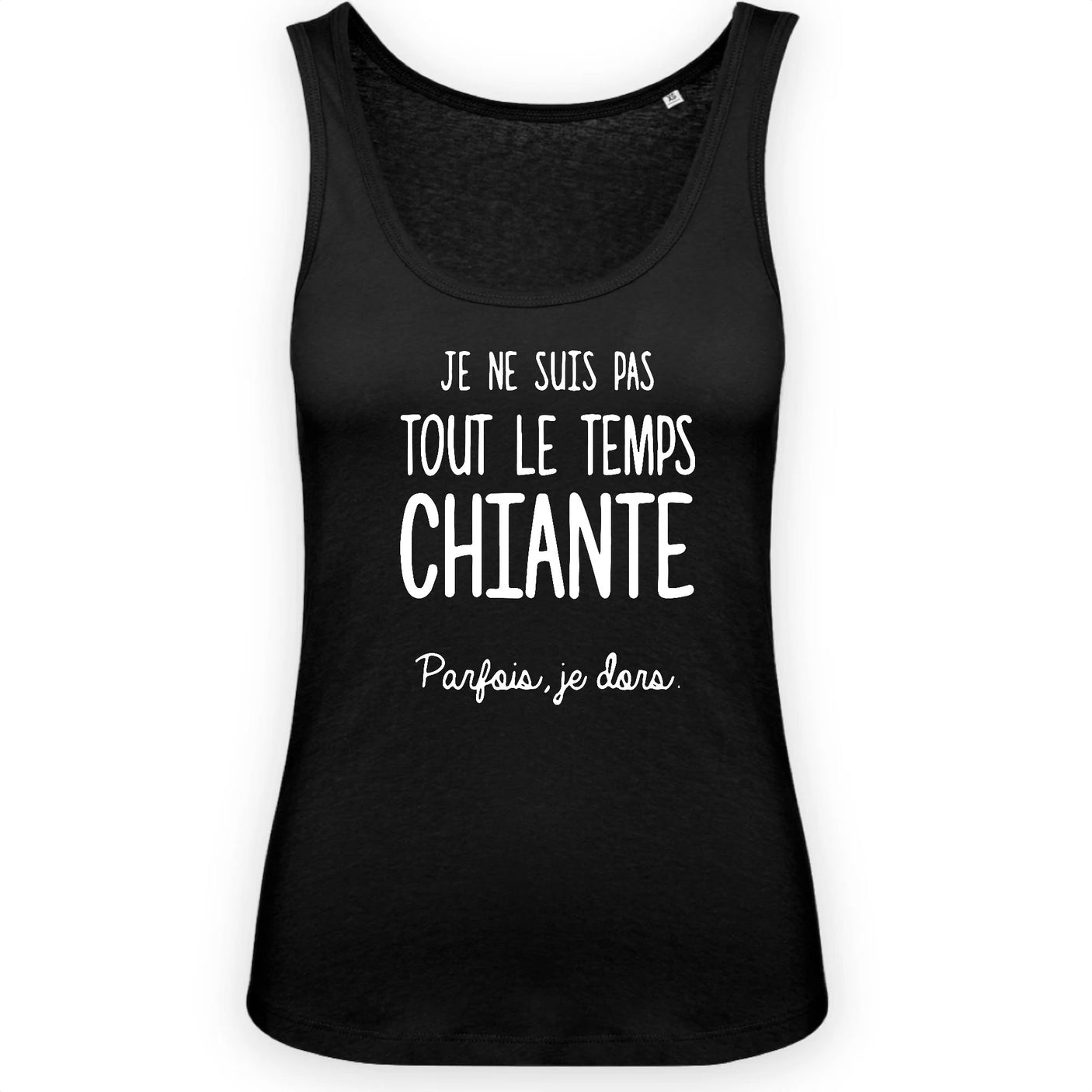Débardeur Femme Je ne suis pas chiante