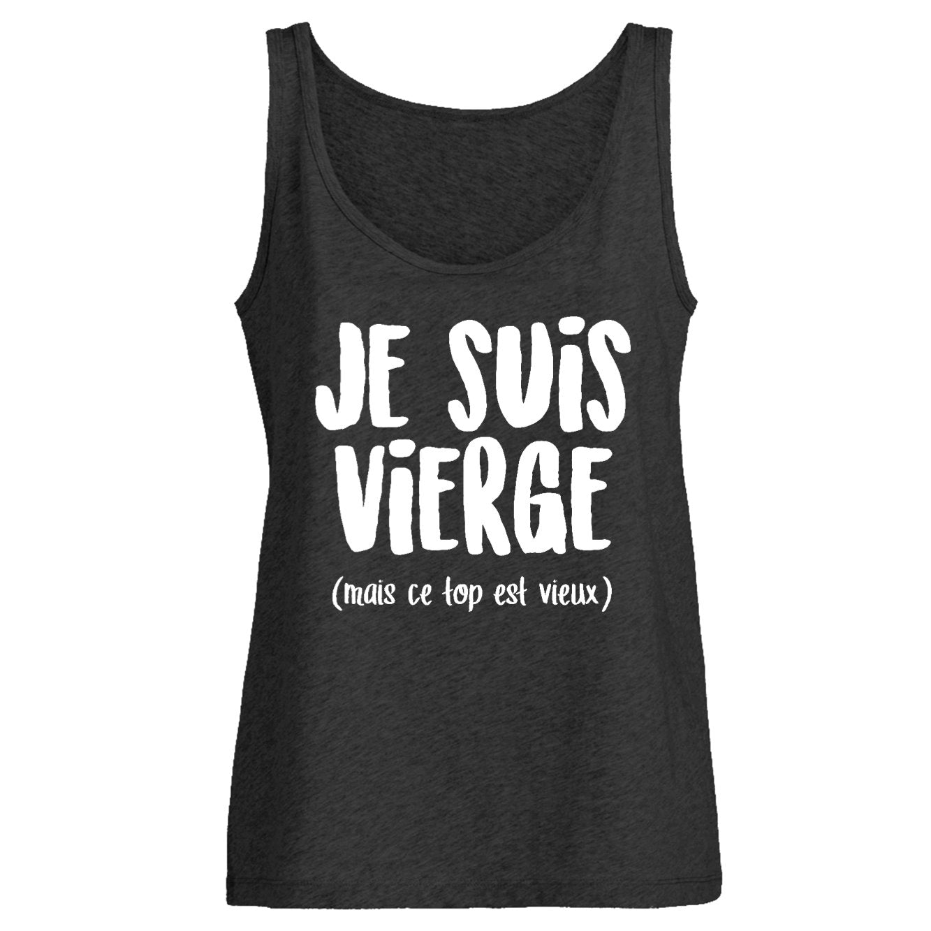 Débardeur Femme Je suis vierge