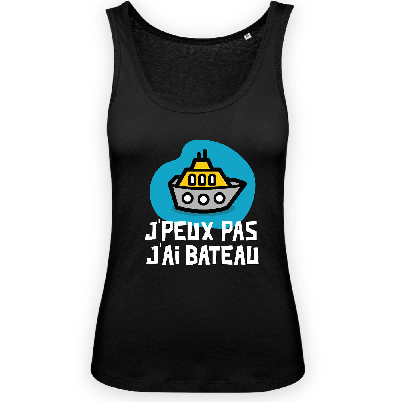 Débardeur Femme J'peux pas j'ai bateau
