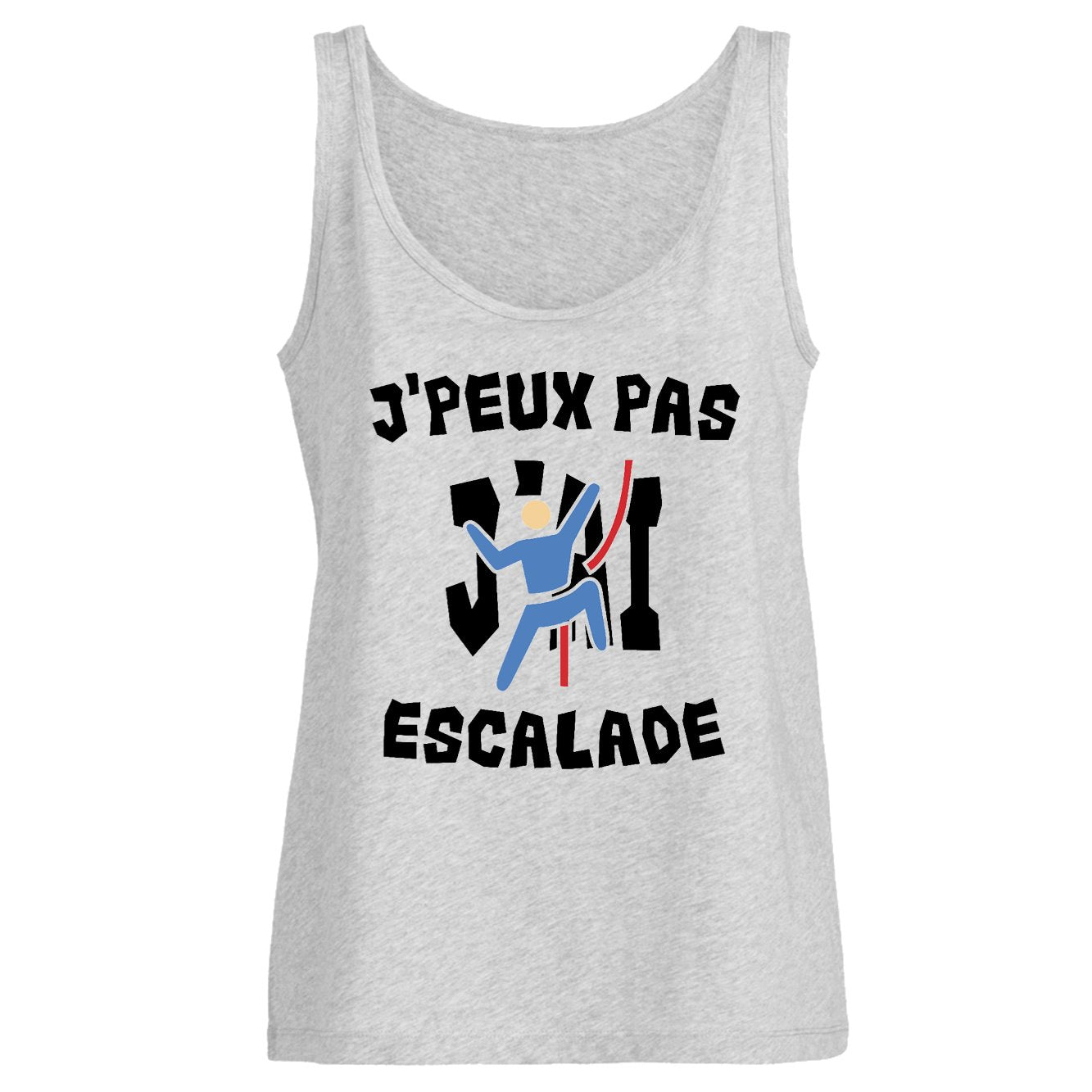 Débardeur Femme J'peux pas j'ai escalade