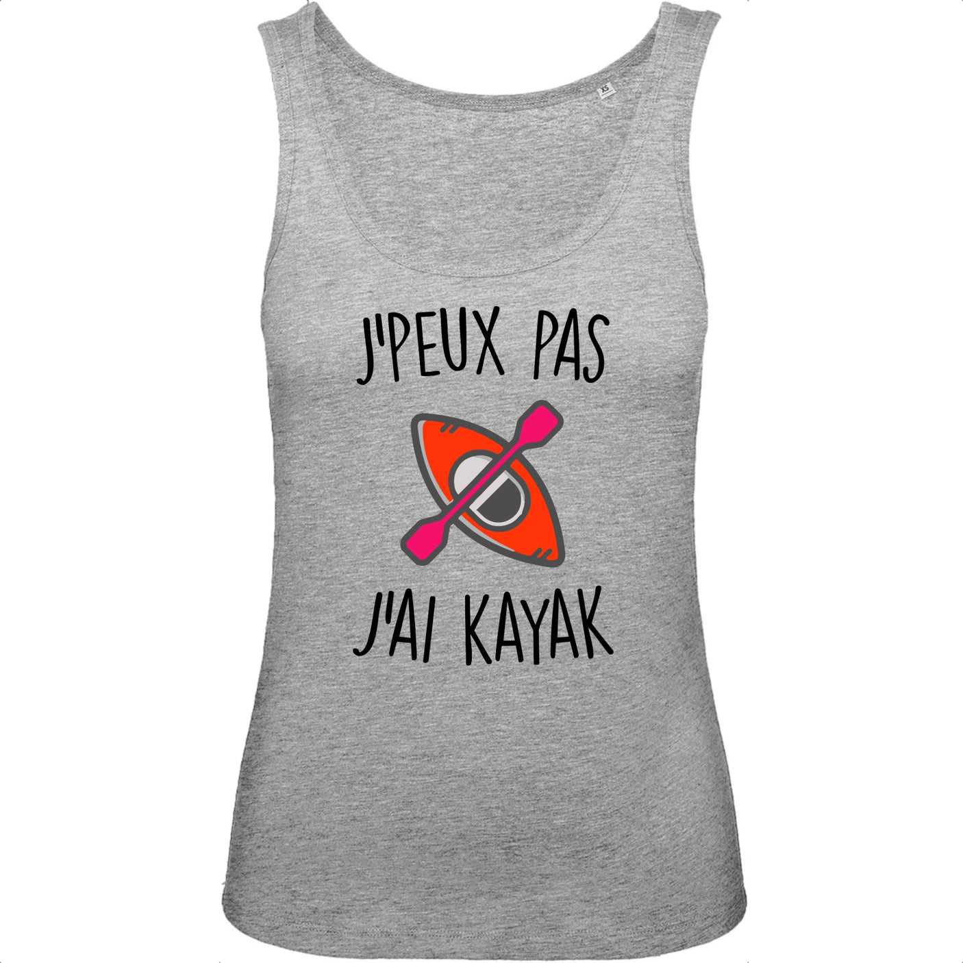 Débardeur Femme J'peux pas j'ai kayak