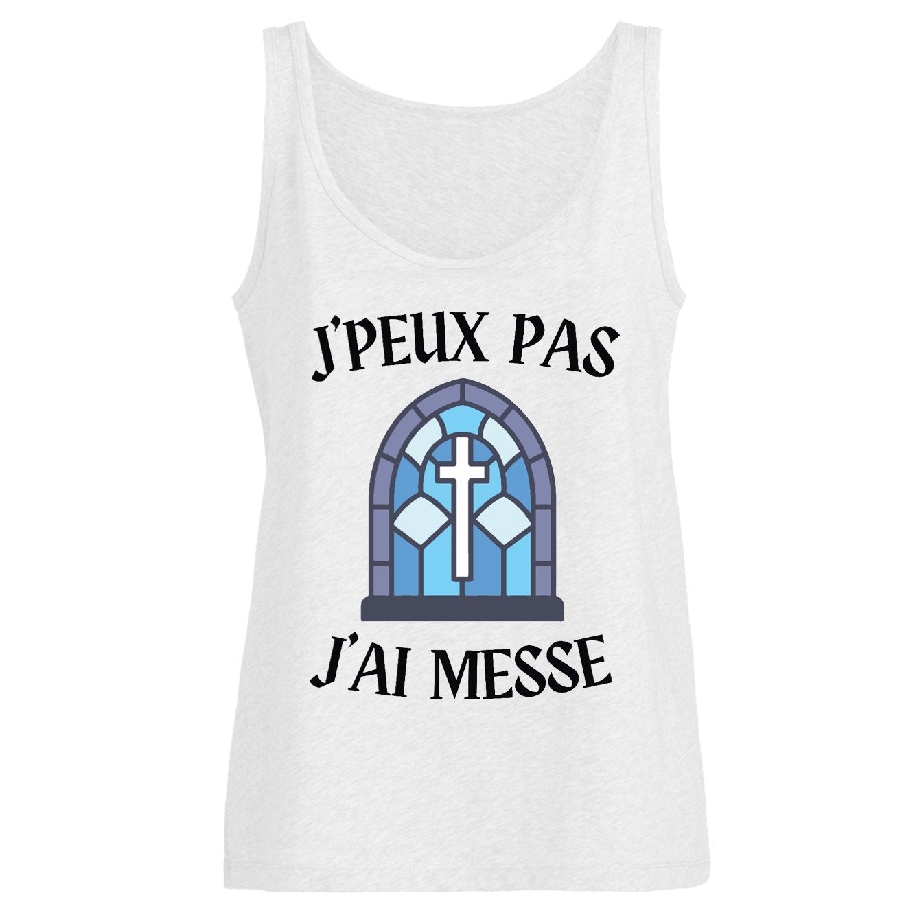 Débardeur Femme J'peux pas j'ai messe