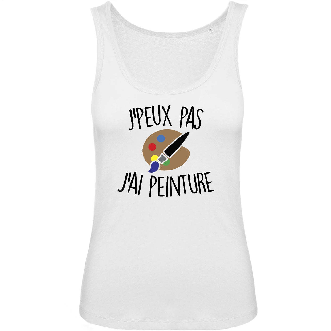 Débardeur Femme J'peux pas j'ai peinture