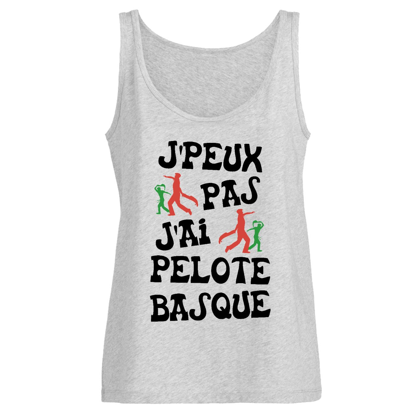 Débardeur Femme J'peux pas j'ai pelote basque