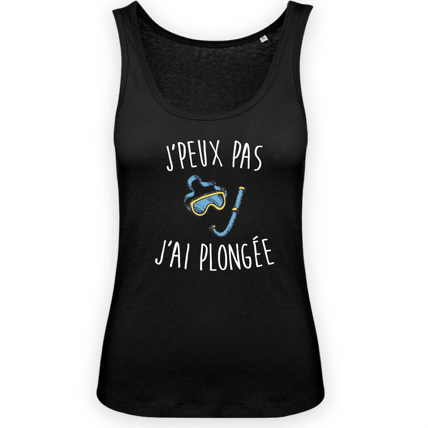 Débardeur Femme J'peux pas j'ai plongée