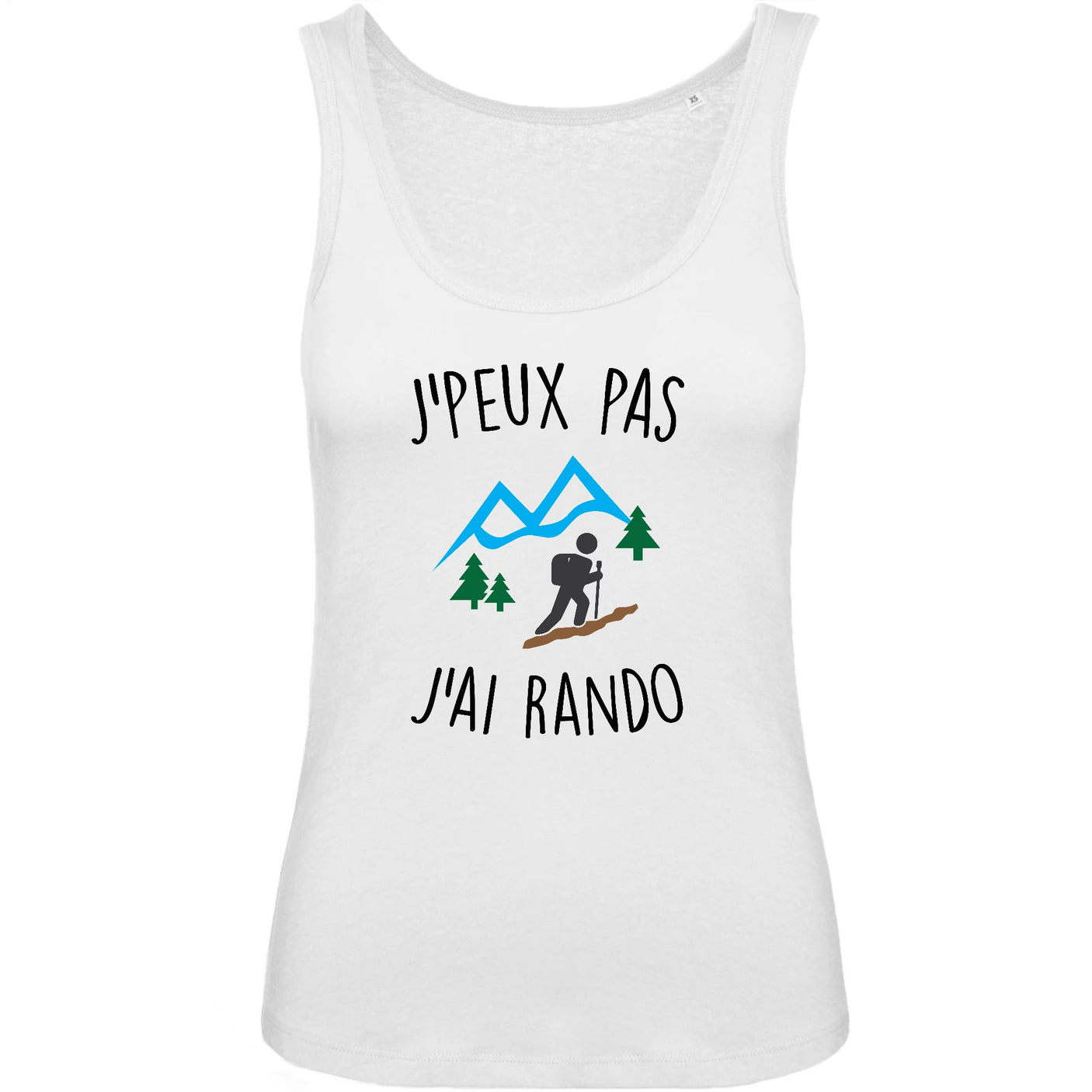 Débardeur Femme J'peux pas j'ai rando