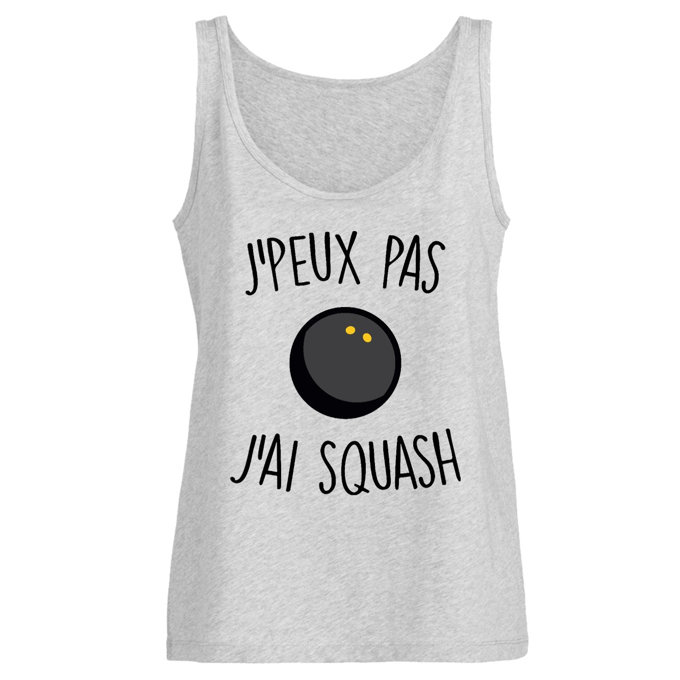 Débardeur Femme J'peux pas j'ai squash